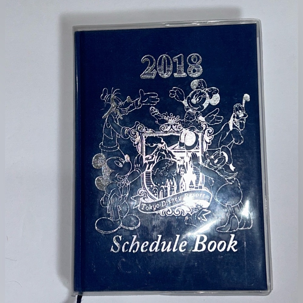 Mickey Friends Handbook Schedule Book 2018 Tokyo Disney Resort Limited Calendar
